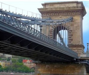 Queens Bridge Over the Danube - Budapest